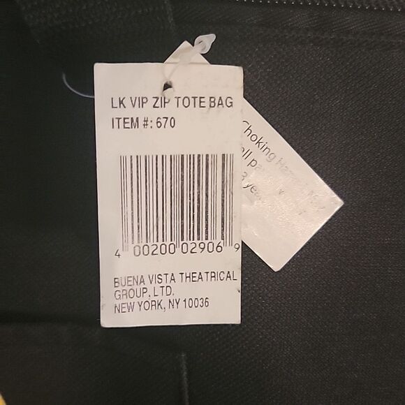 Broadway The Lion King tote with tags - Picture 2 of 3
